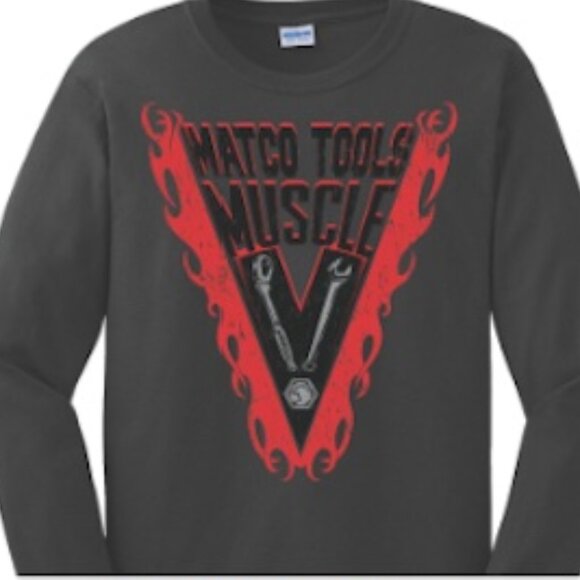 Matco Tools Muscle Logo Long Sleeve Tee - Picture 1 of 2